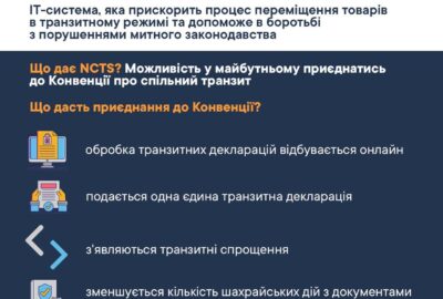 Державна митна служба України тестує NCTS