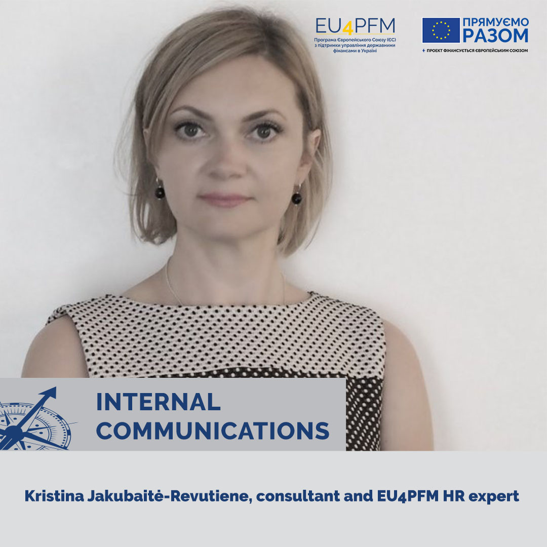 Training on “Internal Communications Planning” for HR-specialists and communications specialists of the Ministry of Finance of Ukraine.
