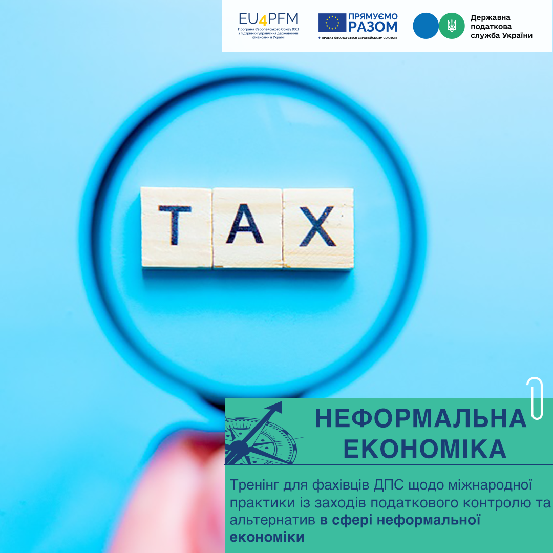 The best European practices on tax control measures are for the State Tax Service of Ukraine!