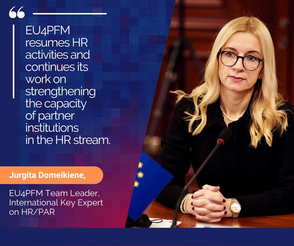 EU4PFM resuming activities in the HR field