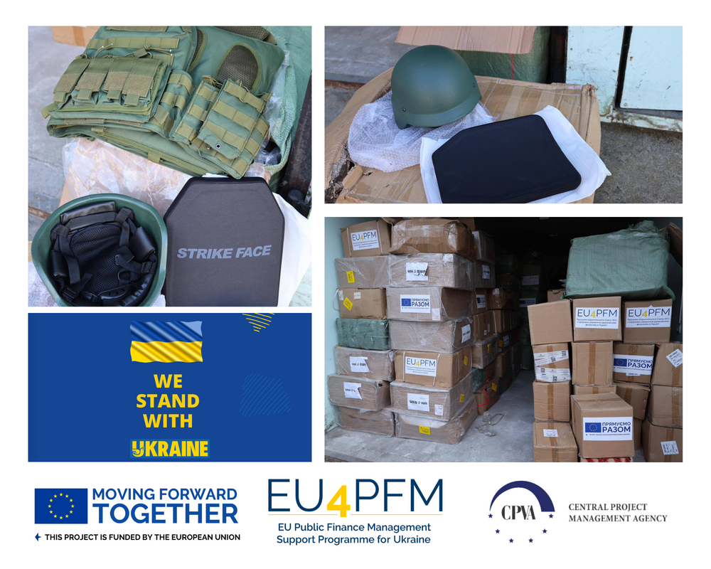 The EU4PFM project handed over a batch of modern personal safety equipment to the State Customs Service
