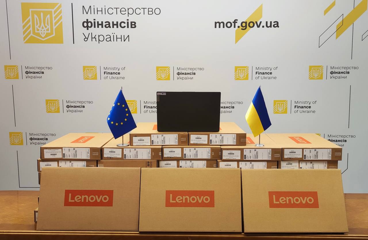 EU4PFM provides laptops to the Ministry of Finance