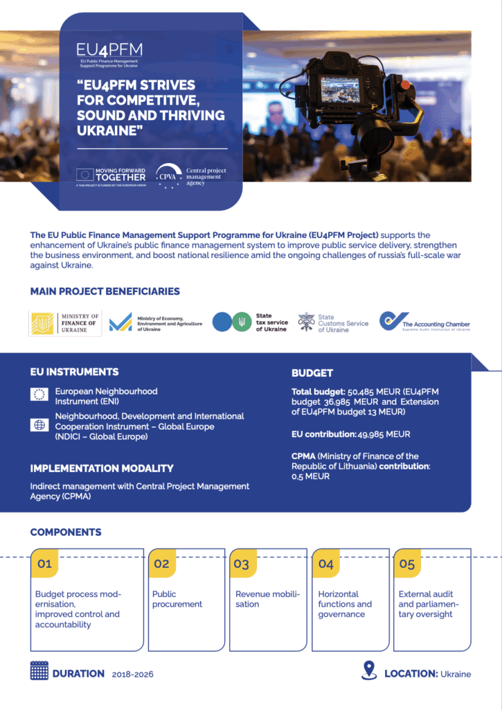 EU4PFM Factsheet | 2025